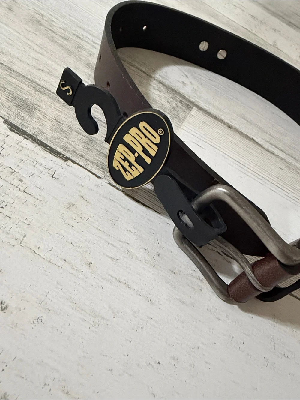 Zep -Pro Ole Miss Kids Brown Leather Belt Size Small.  New